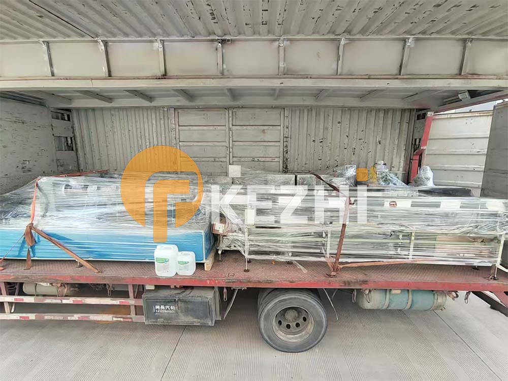 straw making machine shipping