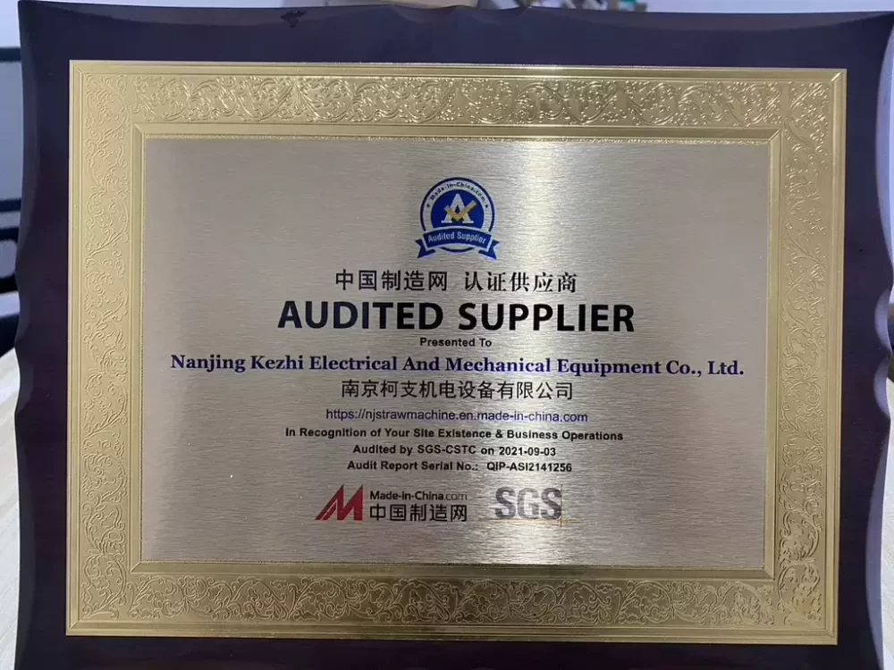 audited supplier